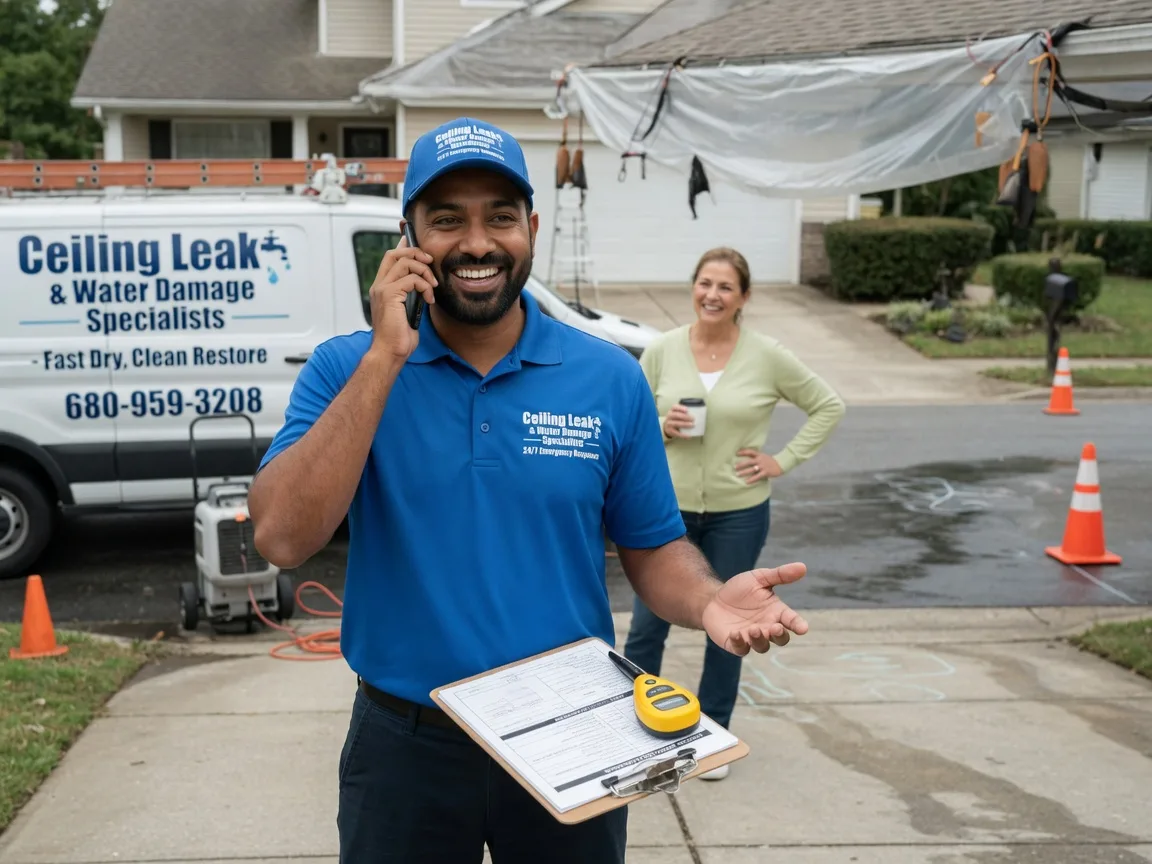Ceiling Leak Cleanup Mannsville, KY FAQs